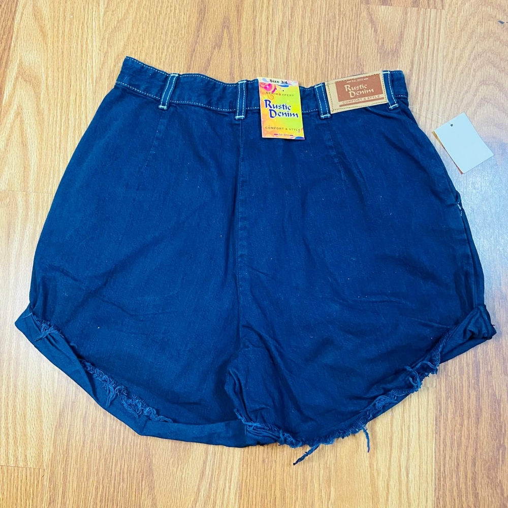 Rustic Denim Shorts - Picture 3 of 5